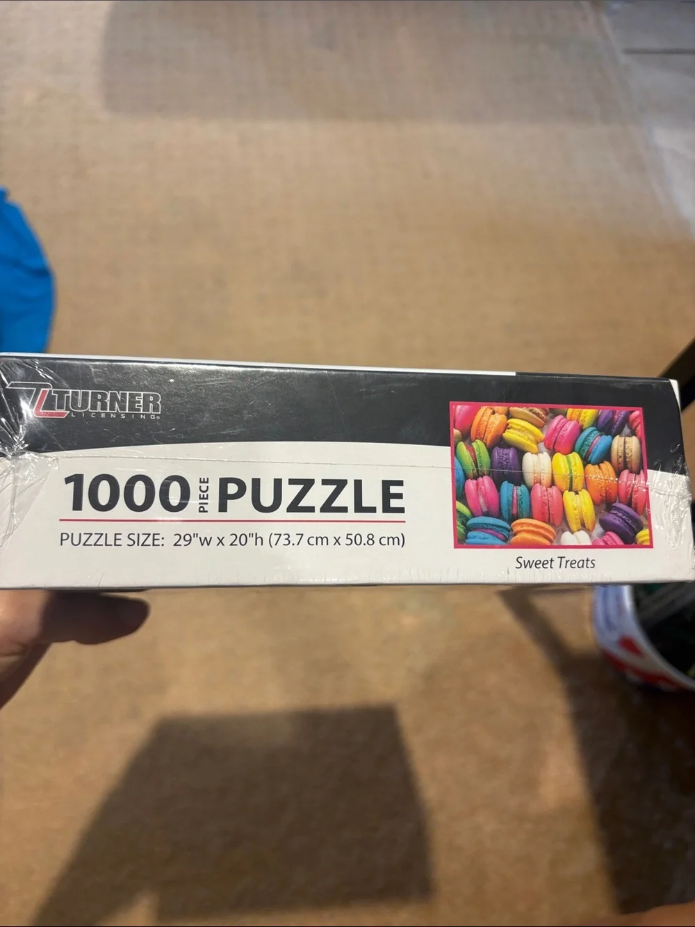 Sweet Treats Macaron Puzzle - Multicolor 1000-Piece 🧩🎉 🆕🩵🩷 (sealed)